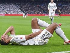 竞彩世界杯 -突发揪心噩耗！阿斯报实锤：贝林厄姆左腿半腱肌撕裂，泪洒赛场，缺席1个月，皇马争冠悬了？