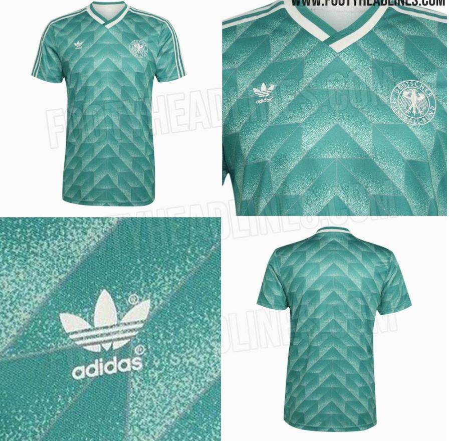 世界杯竞彩 -又双叒叕，阿迪达斯将复刻推出德国队1990世界杯客场球衣